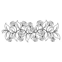 romantic roses border 1